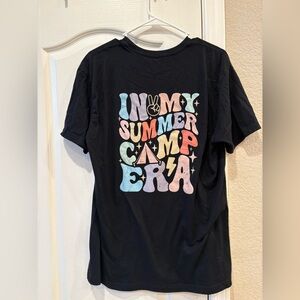 “In My Summer Camp Era” Taylor Swift inspired t-shirt